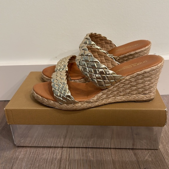 Andre Assous Aria wedge sandals - Picture 3 of 8